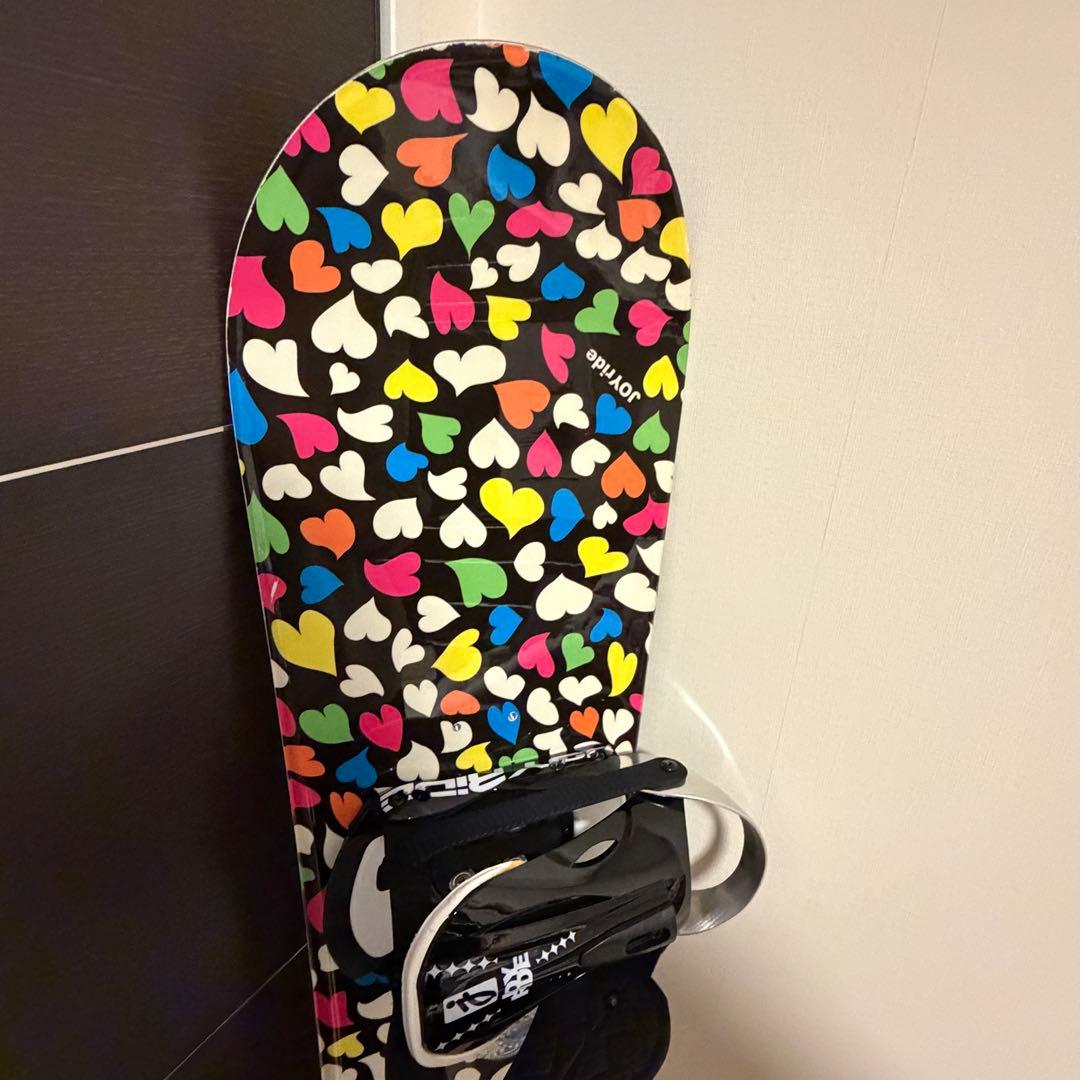 JOYRIDE ★スノーボード　150cm ハート柄　ビンディング