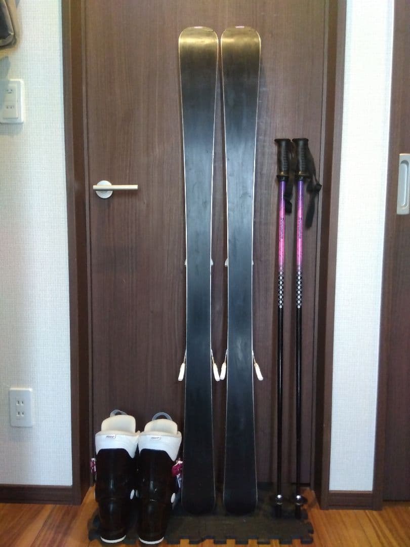 ✨️美品✨️HART/ティーンズ・レディース用/スキーセット/メンテ・WAX済✔