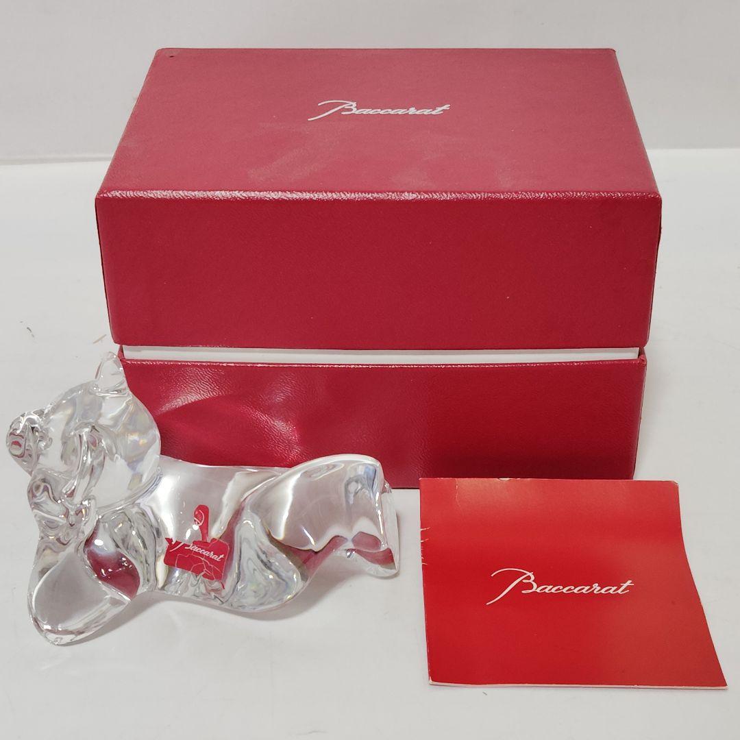 Baccarat　バカラ　テディベア　フィギュリン
