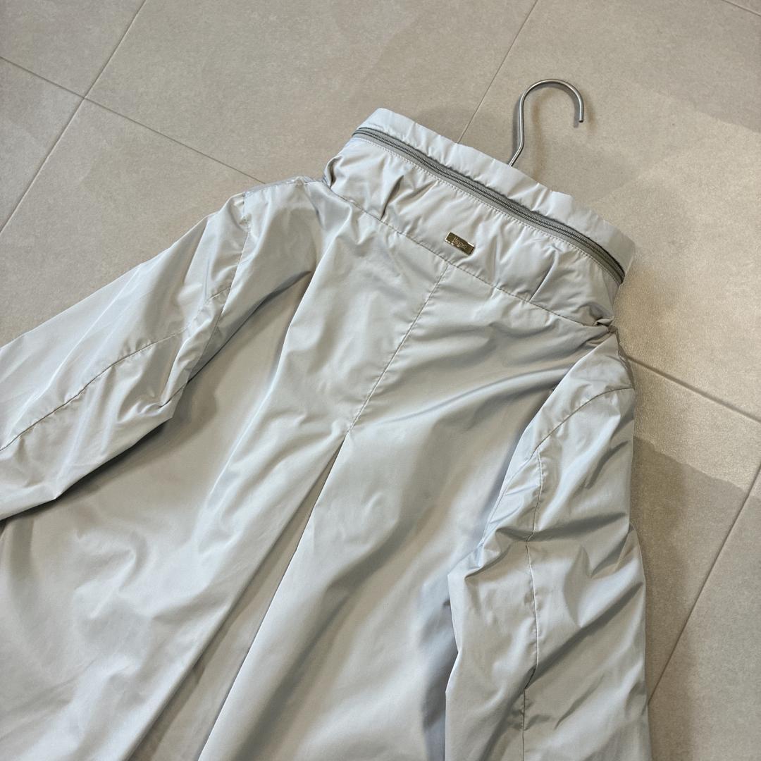 美品 HERNO♡ウルトラライトダウンジャケット 異素材 パーカー 撥水ナイロン