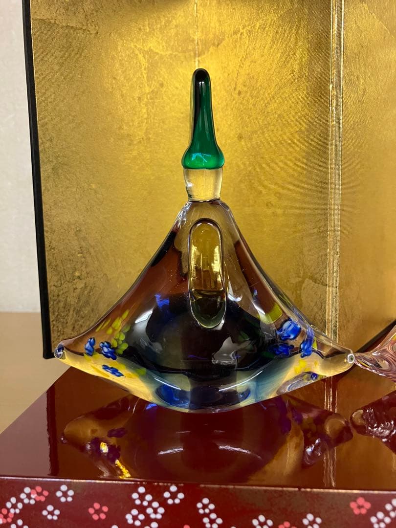 雛人形　ガラス雛　マルティグラス