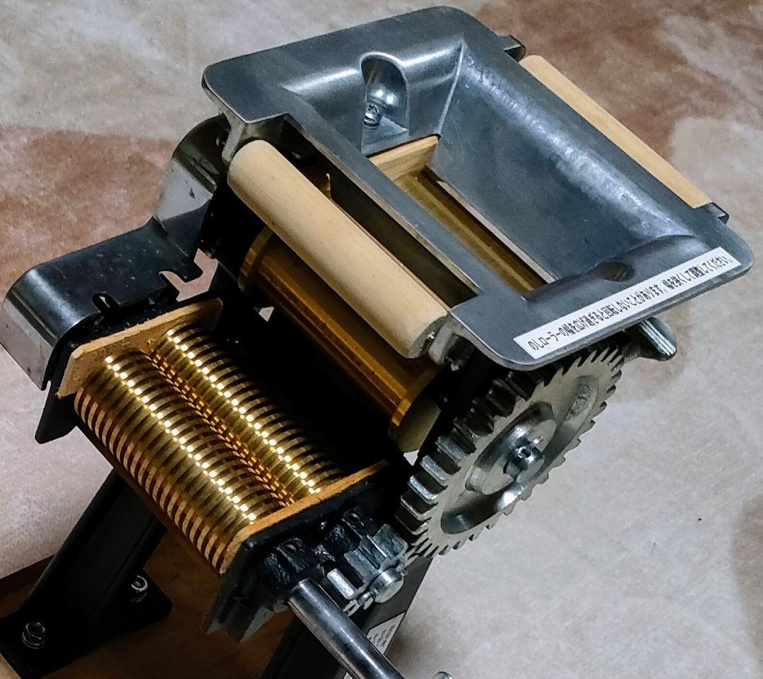 小野式製麺機 金属製 美品・未使用に近い 小野式 付属品・説明書付き