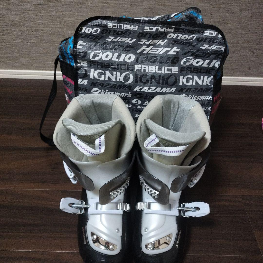KAZAMA スキー板 145cm ブーツセット