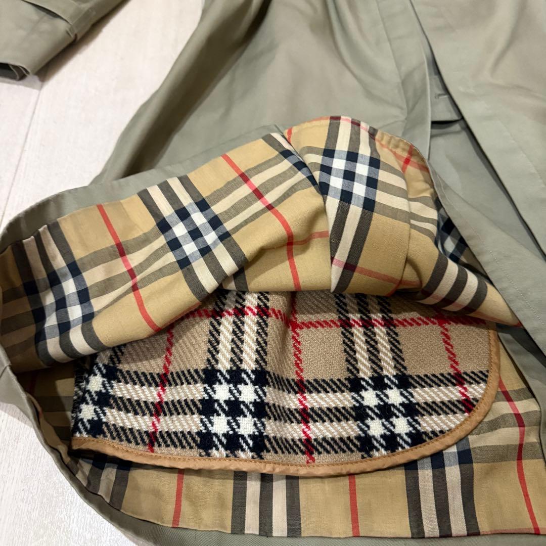 BURBERRY ヴィンテージバーバリー トレンチコート カーキ　ライナー付き