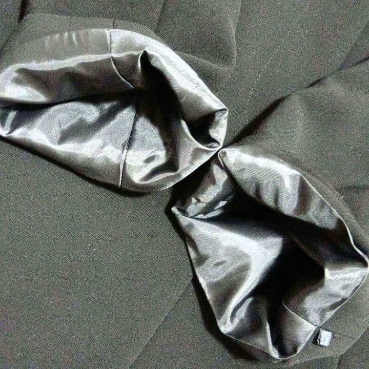 東京ソワール　ライナー付　コート　冠婚葬祭　フォーマル　ブラック　比翼