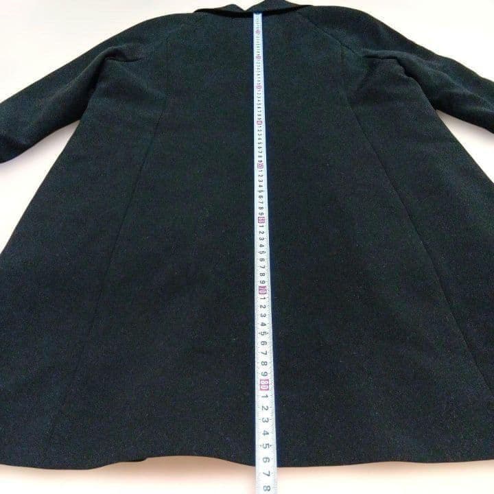 東京ソワール　ライナー付　コート　冠婚葬祭　フォーマル　ブラック　比翼