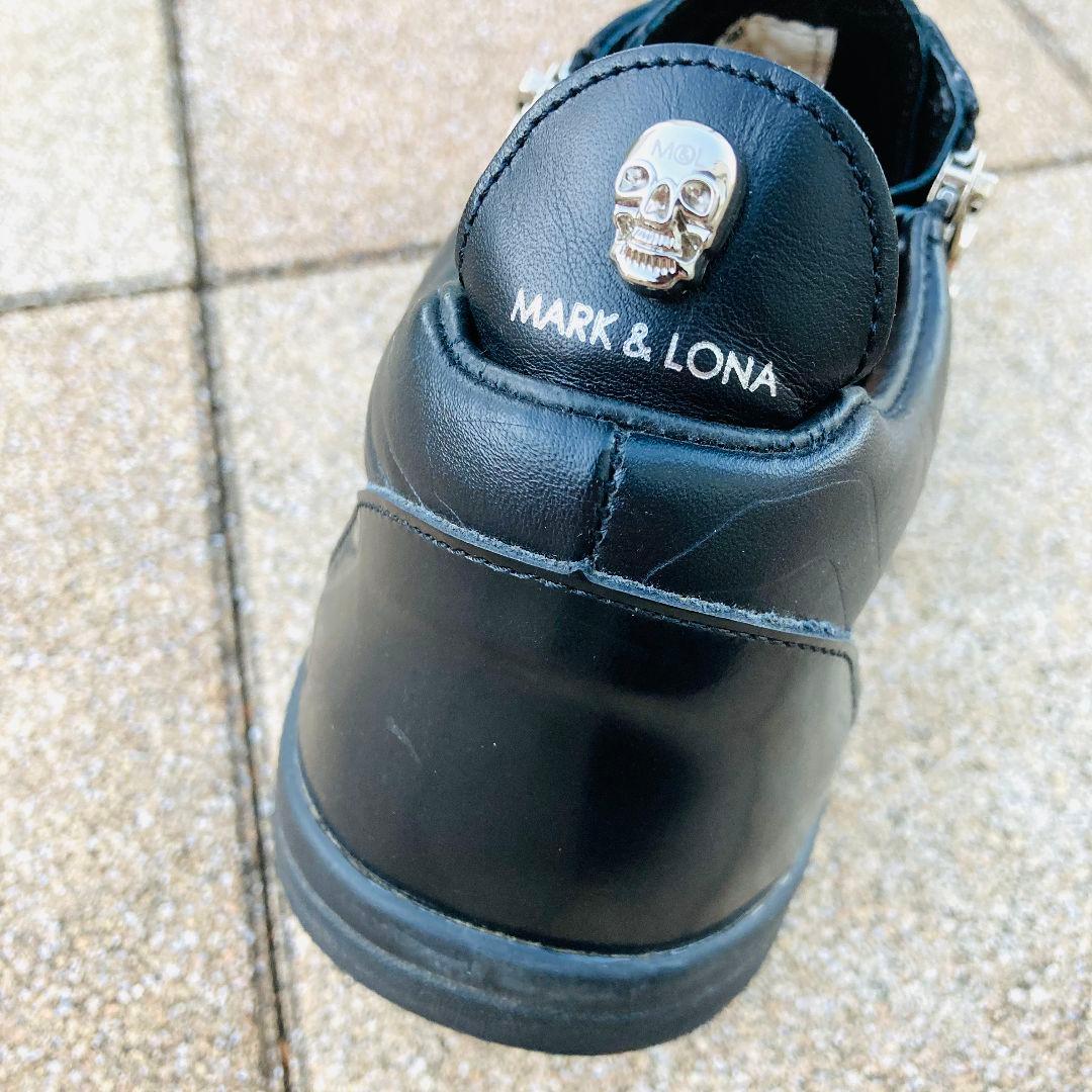 MARK＆LONA マーク＆ロナ 26cm ゴルフシューズ メンズ BK 黒