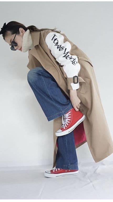 美品☆トーマスマグパイ THOMAS MAGPIE トレンチコート ベージュ