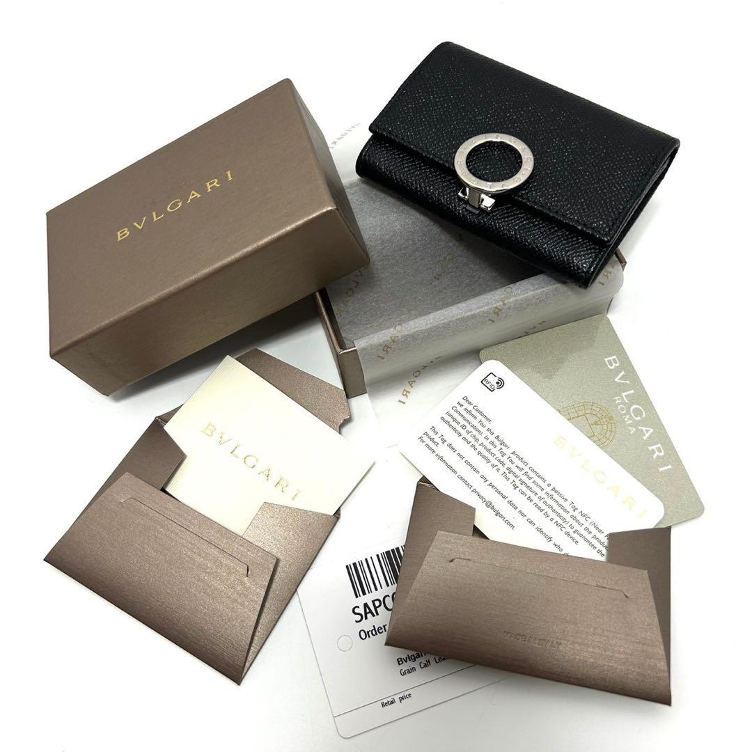 未使用 BVLGARI クリップクロージャー 二つ折り ケース クリップ