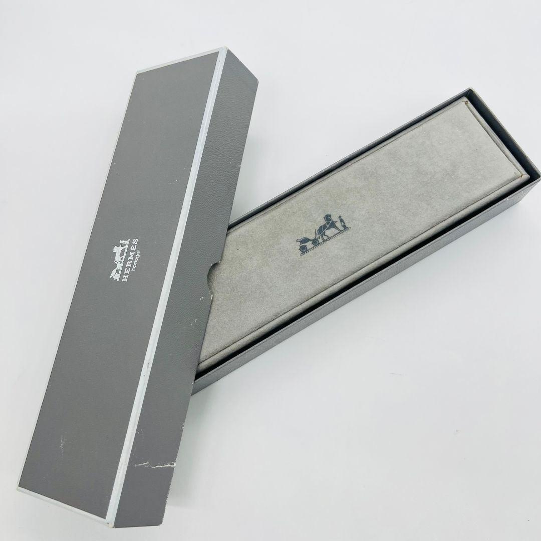 エルメス 新品電池　クリッパー　ホワイト文字盤　クォーツ 腕時計 ゴールド