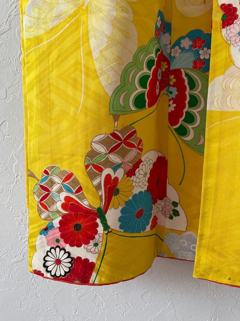 七五三　7歳　お着物セット　大寸作り帯