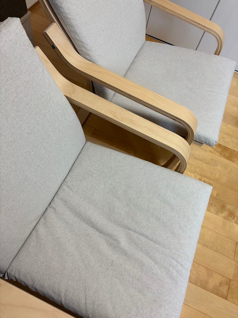 IKEA ポエング ローバック　二脚　2セット