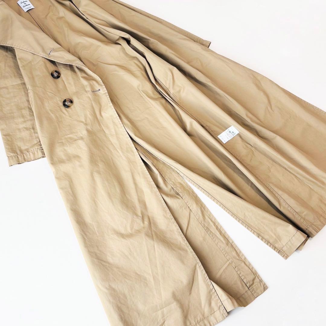 ドユーズイーエムクラストレンチコート　マキシ丈　ベルト