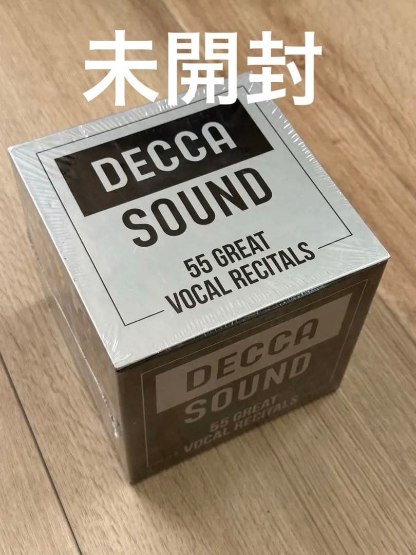 新品未開封 DECCA SOUNDS 55GREAT VOCAL RECITAL