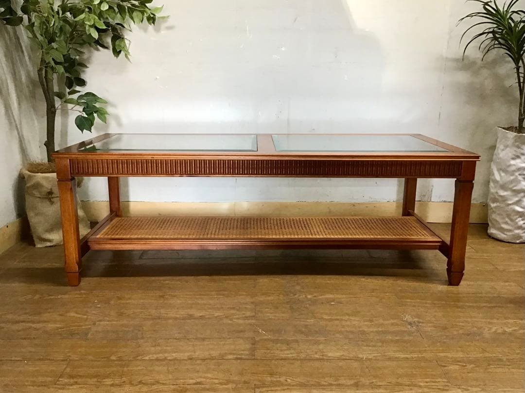 ☆☆管375☆コスガ☆KOSUGA☆センターテーブル☆天板がガラス