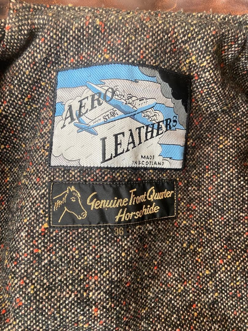 エアロレザー　ハイウェイマン　サイズ36