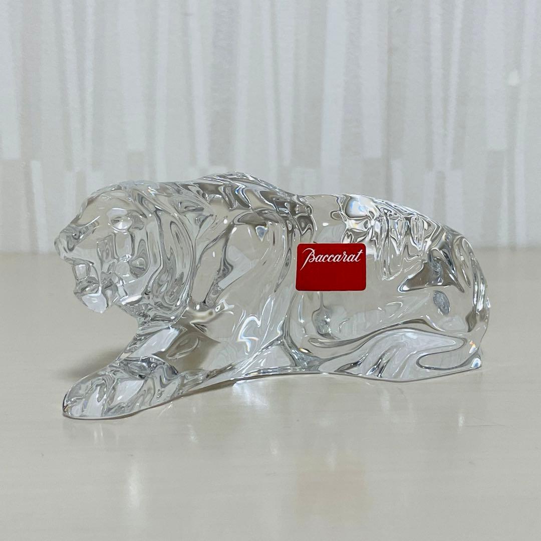 Baccarat バカラ 干支 寅 トラ フィギュリン クリスタル 置物
