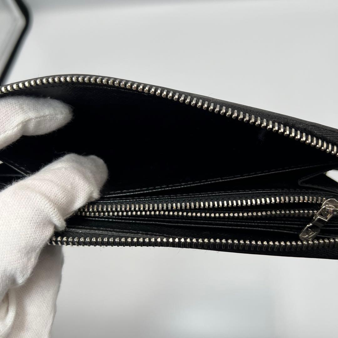 ルイヴィトン エピ ジッピーウォレット ブラック ※ファスナー破れあり