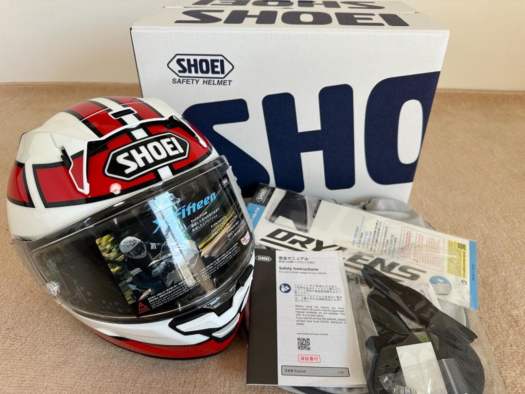 NAO　カスタム SHOEI　X-Fifteen　バリバリ伝説