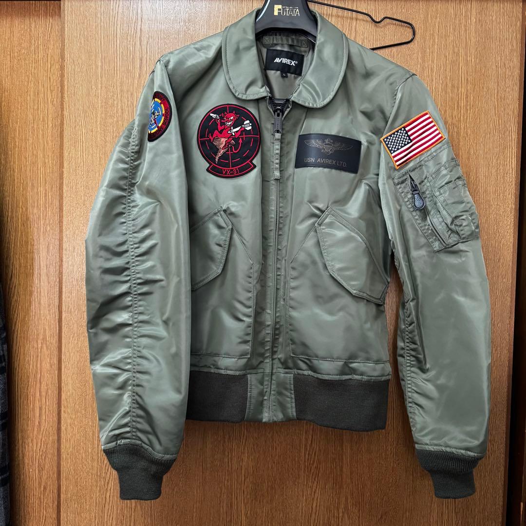 AVIREX MA-1 フライトジャケット L CWU 36P VX-31