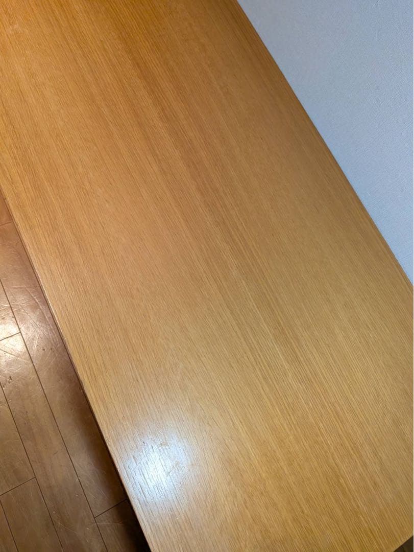 ■送料込■無印良品 MUJI ローテーブル オーク材 木製家具 デスク 120