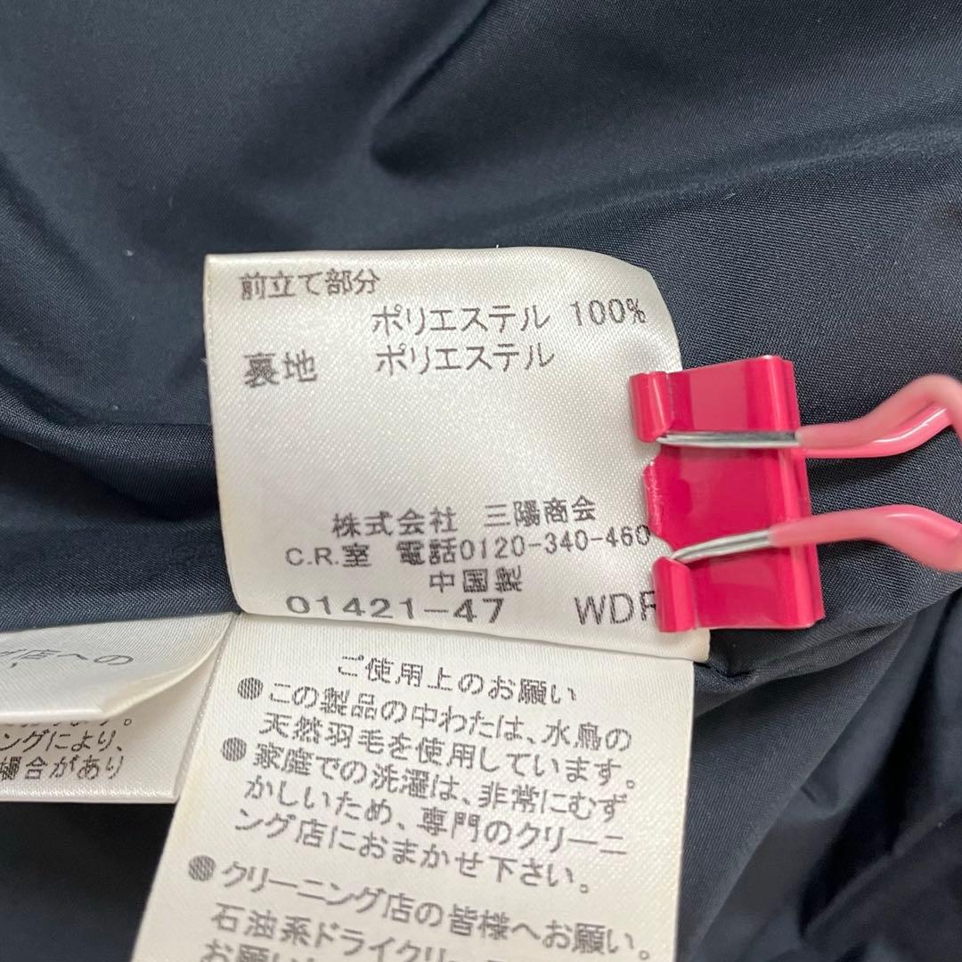 バーバリーロンドン　ダウンベスト　チェック　グレー　38 （S〜M）