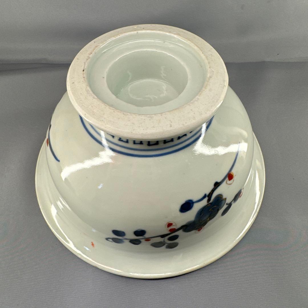 高台丼・古伊万里・麒麟図・松と梅