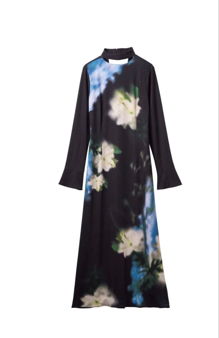 ワンピース Knuth Marf blurry flower one piece