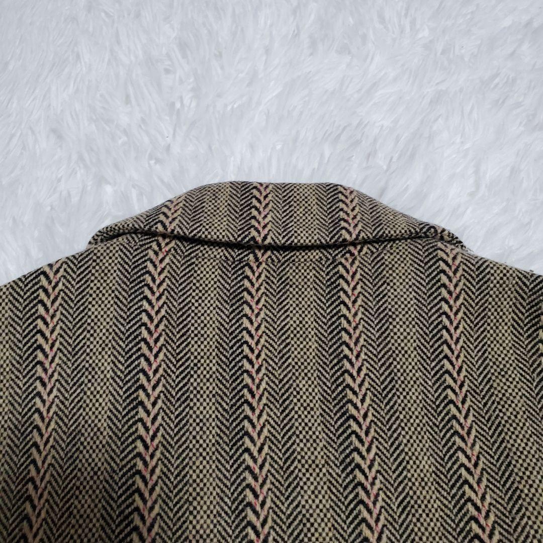 希少✨MARNI　マルニ　ロングコート　ヘリンボーン　ウール　38