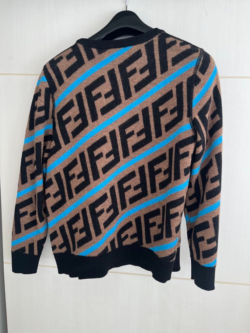 Fendi ロゴパターン 長袖セーター 12+