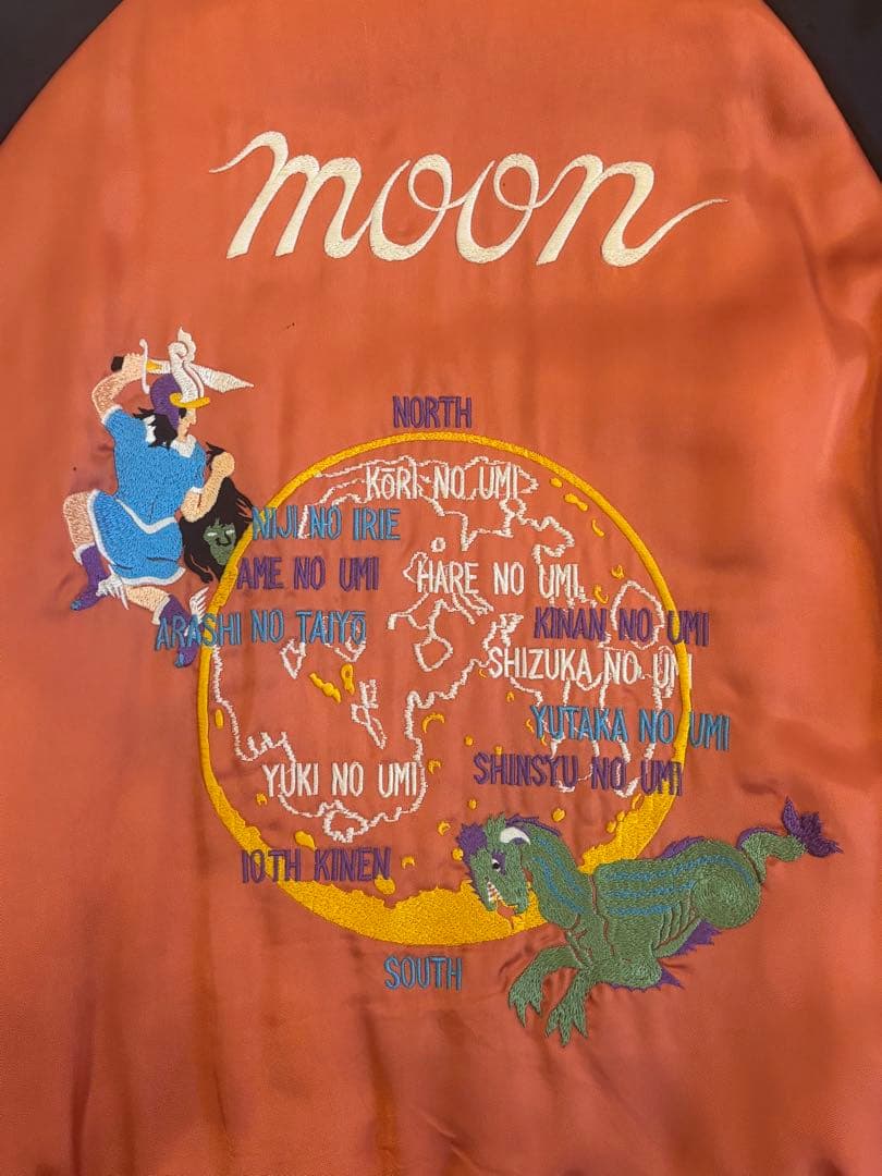 限定 日本製 PHERROW’S フェローズ 10周年 月&地球 スカジャン M