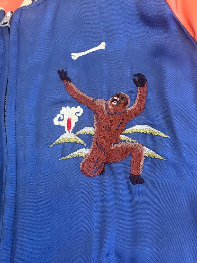 限定 日本製 PHERROW’S フェローズ 10周年 月&地球 スカジャン M