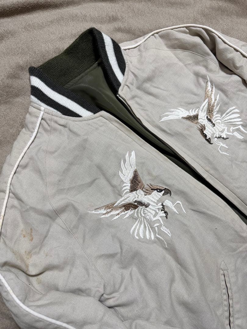 BUFFALO BOBS スカジャン 鷲 富士山 日本スカジャン vintage