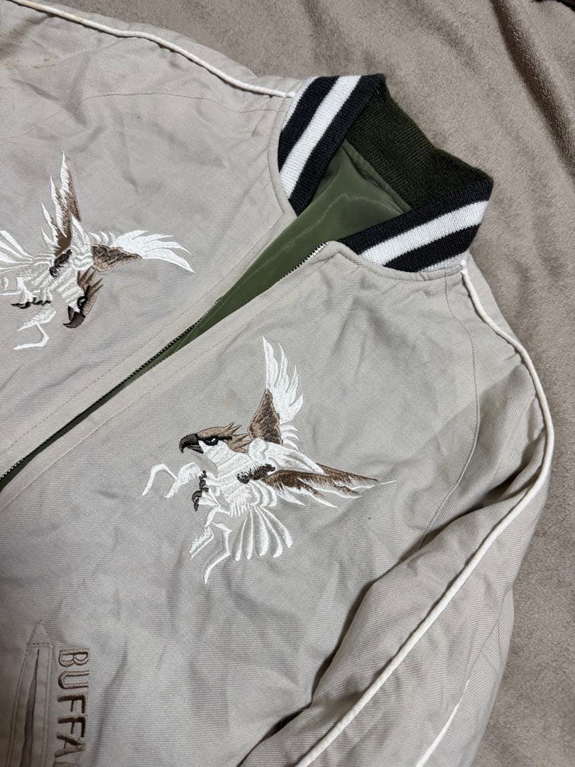 BUFFALO BOBS スカジャン 鷲 富士山 日本スカジャン vintage