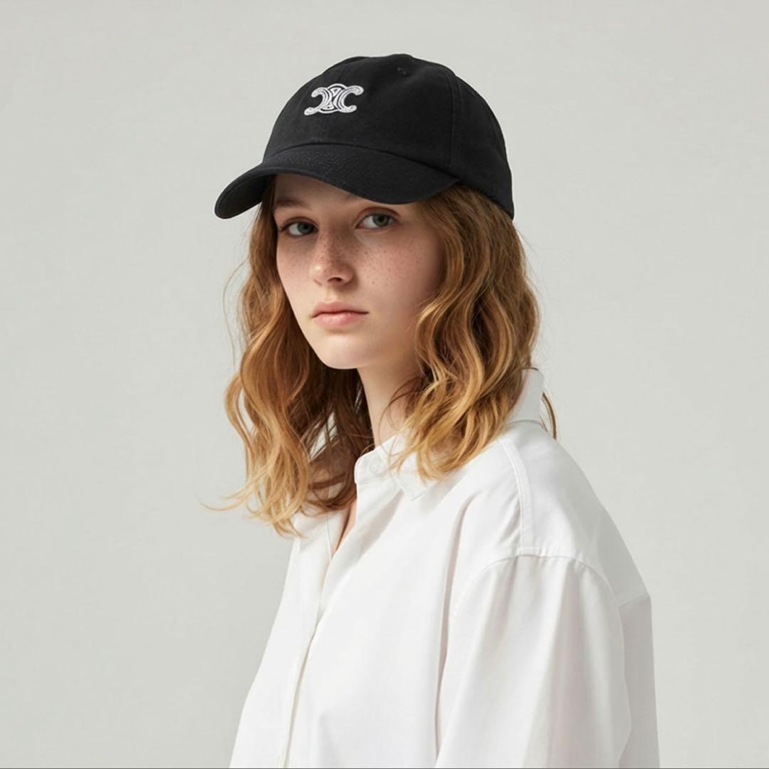 【新作】 ★CELINE★CAP★新品未使用★正規品★ Ｌsize★ブラック★