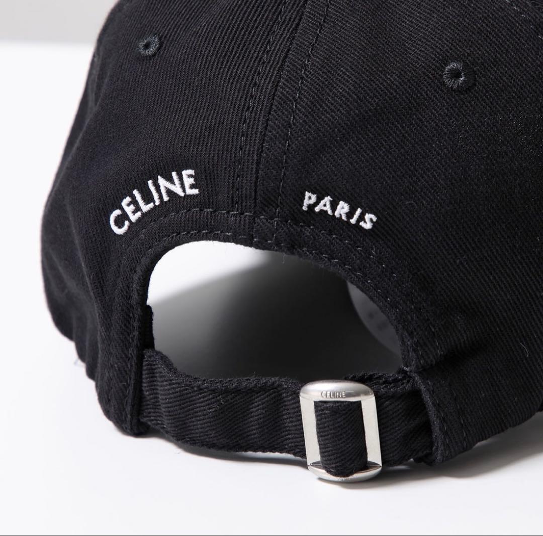 【新作】 ★CELINE★CAP★新品未使用★正規品★ Ｌsize★ブラック★