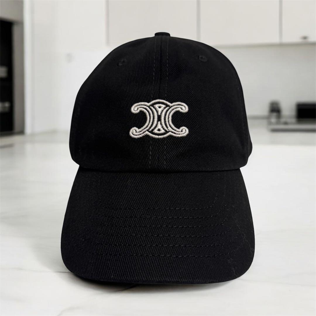 【新作】 ★CELINE★CAP★新品未使用★正規品★ Ｌsize★ブラック★
