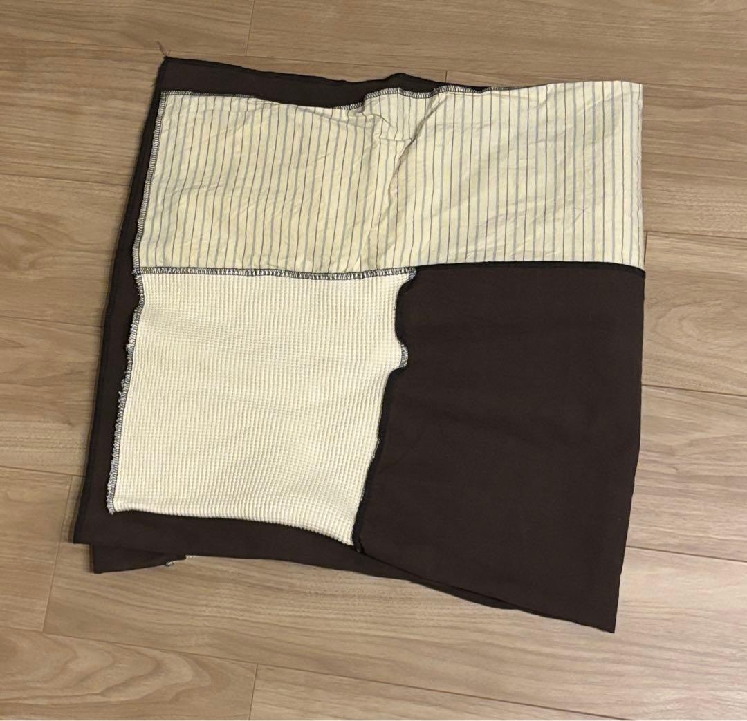 Mantle パッチワーク マフラー