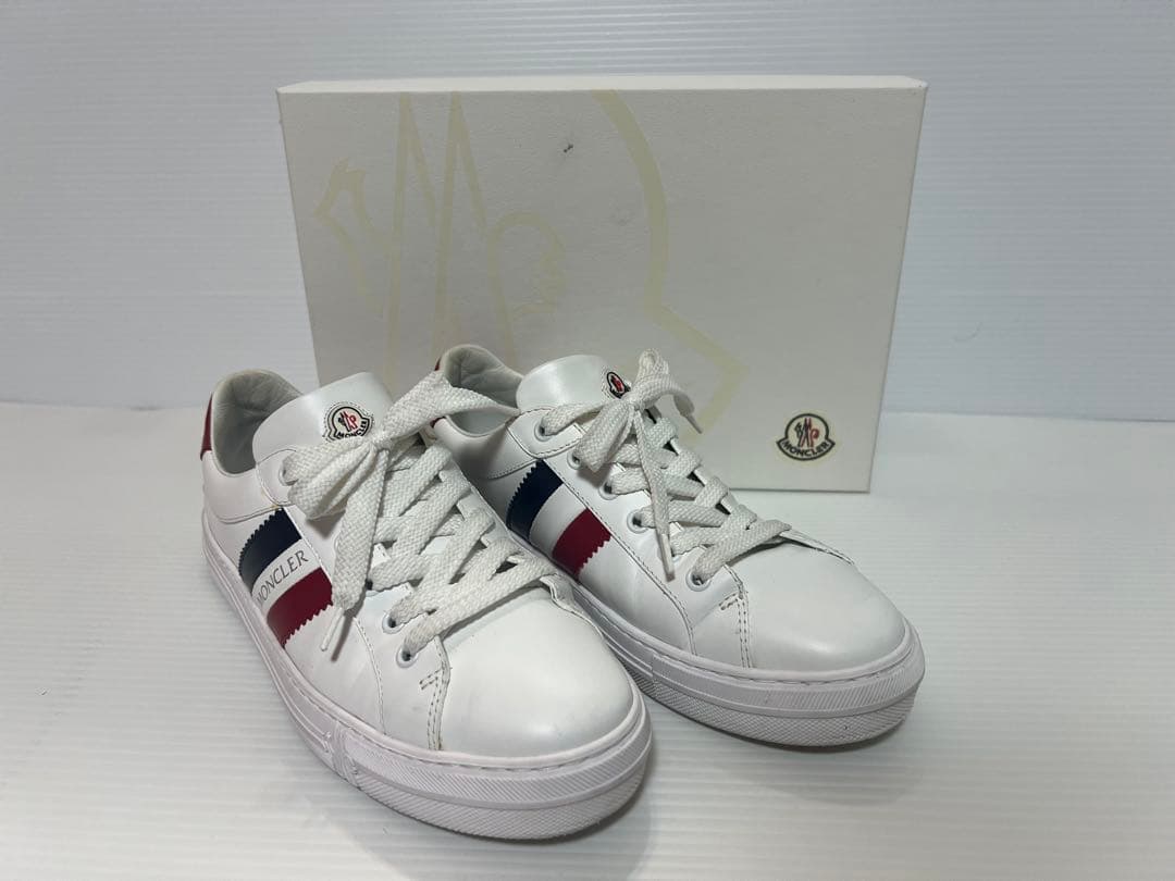 ♥︎Moncler レディース ホワイト スニーカー 24.5センチ♥︎