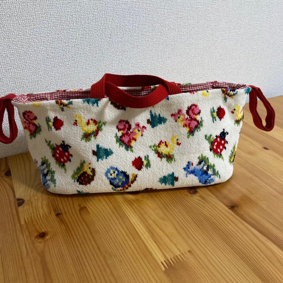 【値下げ中】フェイラー　ハイジフレンズフォレスト　ベビーカーポーチ