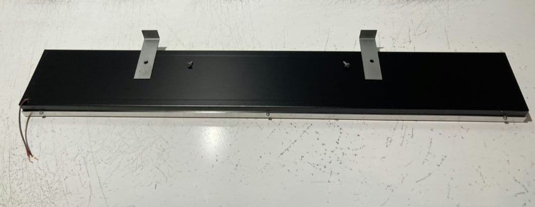 ワンマンアンドン800カーテンレール挟み込み取り付け仕様