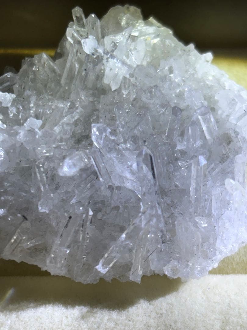 うさぎ屋珠雪様売約済み♡ 透明感抜群 天然水晶クラスター