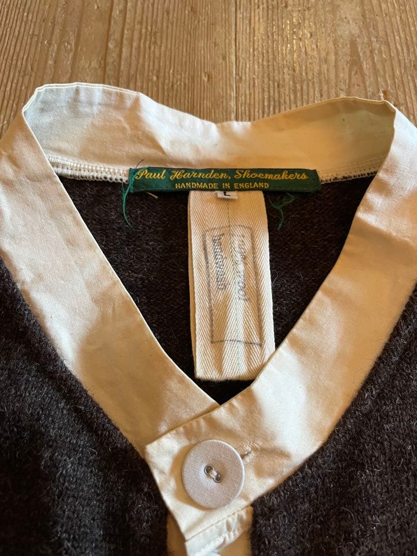 美品ポールハーデンのニットカーディガン　サイズL