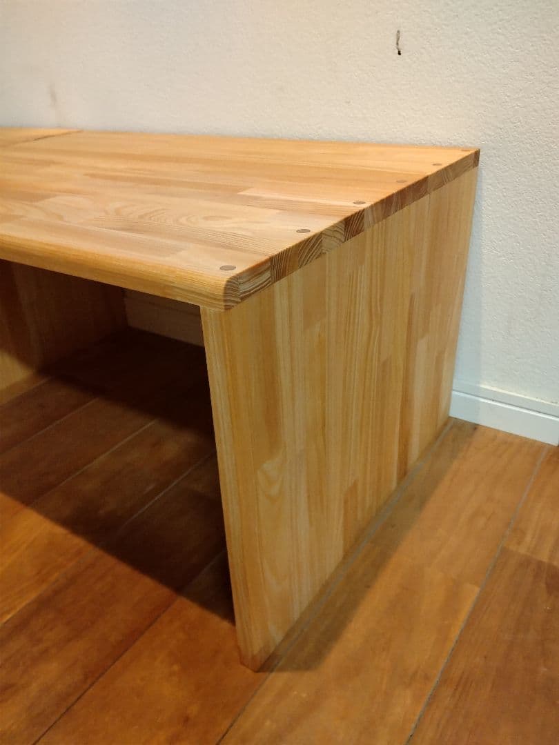 木製　ハンドメイド　オーダー　コの字型　水槽台　サイドテーブル　シェルフ　棚