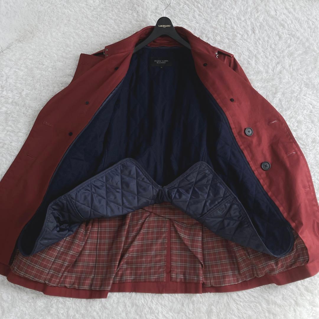 希少色✨バーバリー トレンチコート ライナー 中綿 キルティング ノバチェック