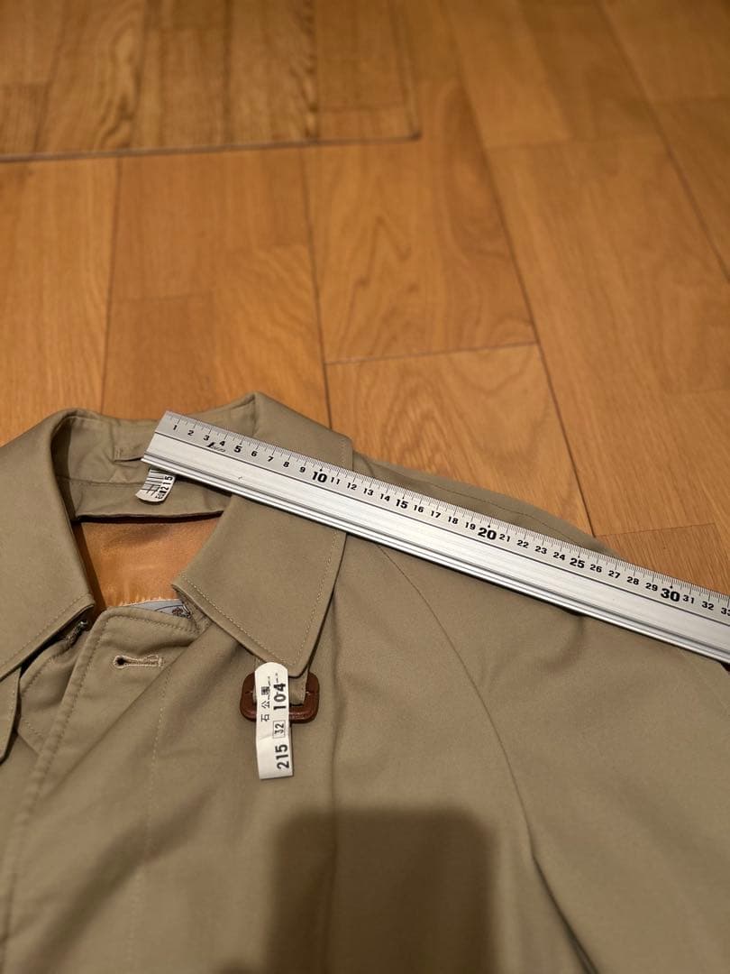 【英国製　値下済】ビンテージ　クリーニング済Aquascutumトレンチコート