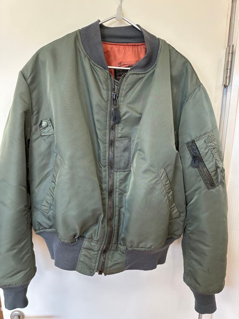 MA-1 フライトジャケット オリーブグリーン　HOPE MFG INC