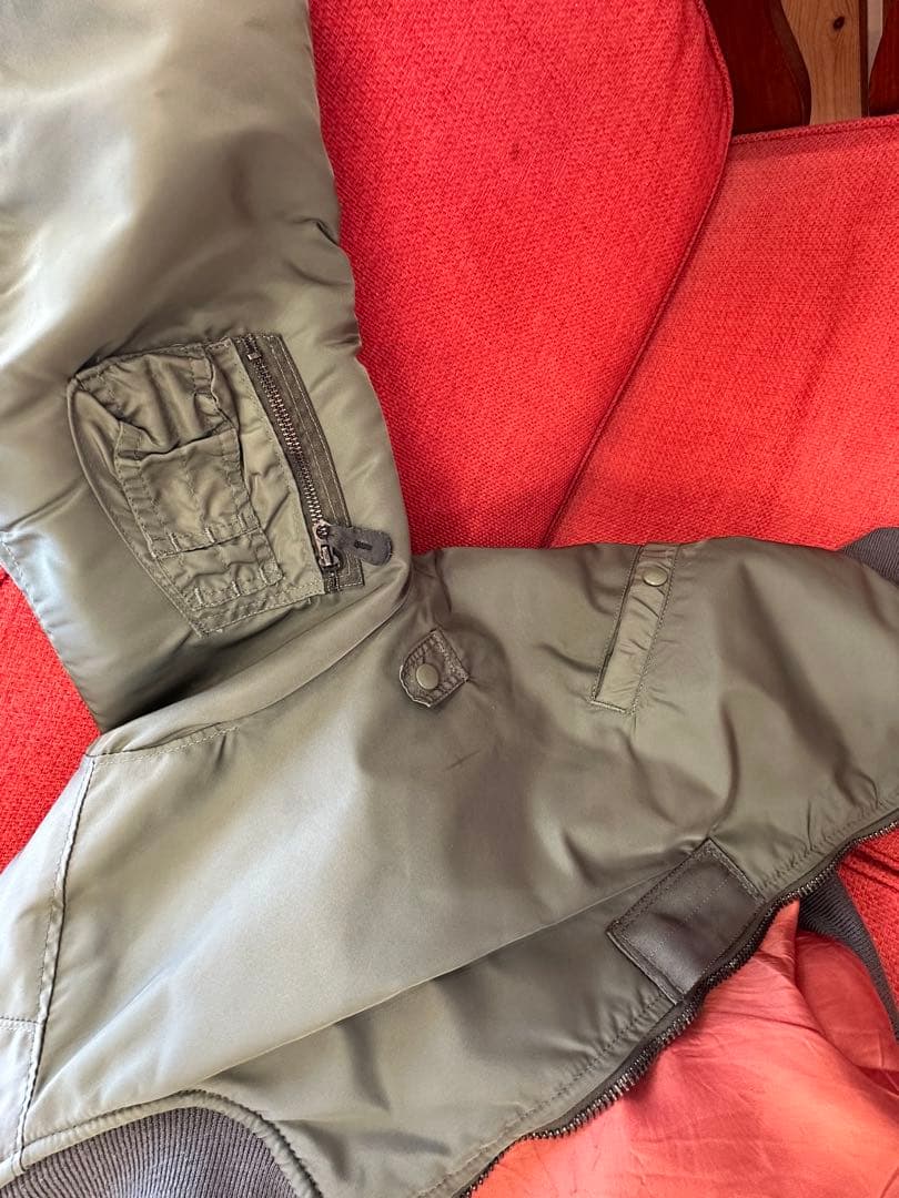 MA-1 フライトジャケット オリーブグリーン　HOPE MFG INC