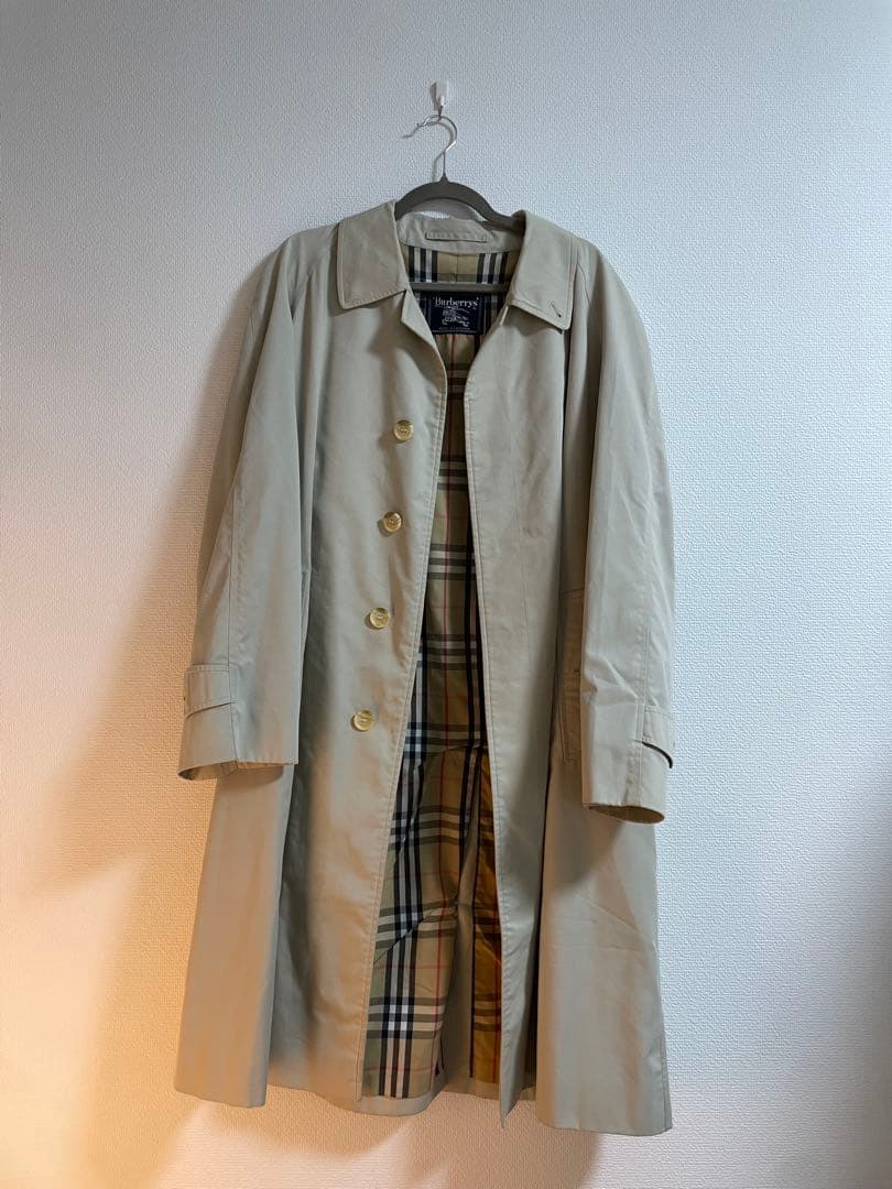 バーバリー Lサイズ 170~180著用OK! メンズ トレンチコート 美品