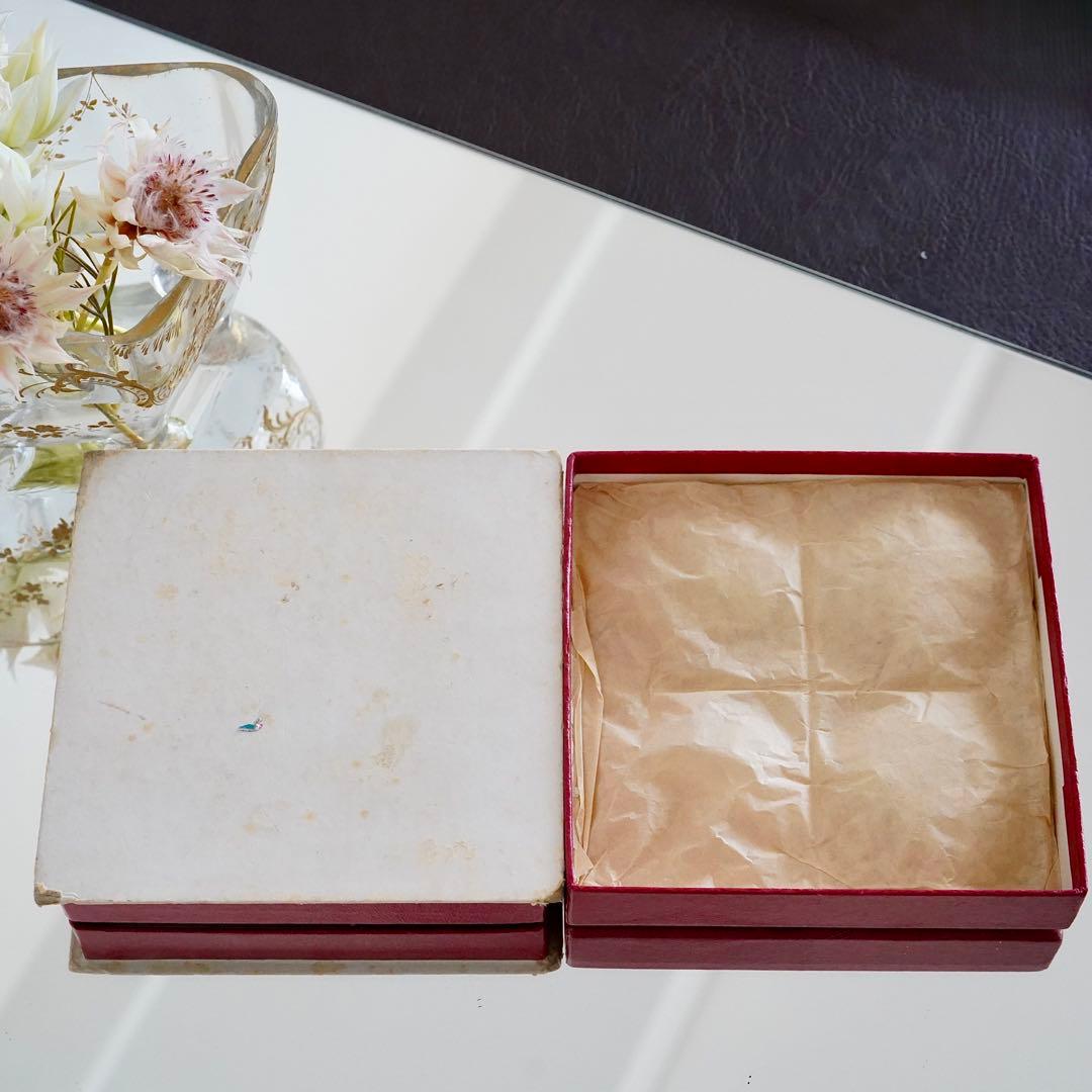 ★希少美品★オールドバカラBACCARAT 花びら型バターディッシュ 4客セット